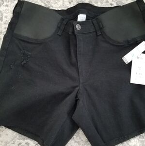 Time and Tru Maternity black Bermuda shorts size XXL (20)